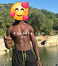 Black sportif - Males escort Cannes